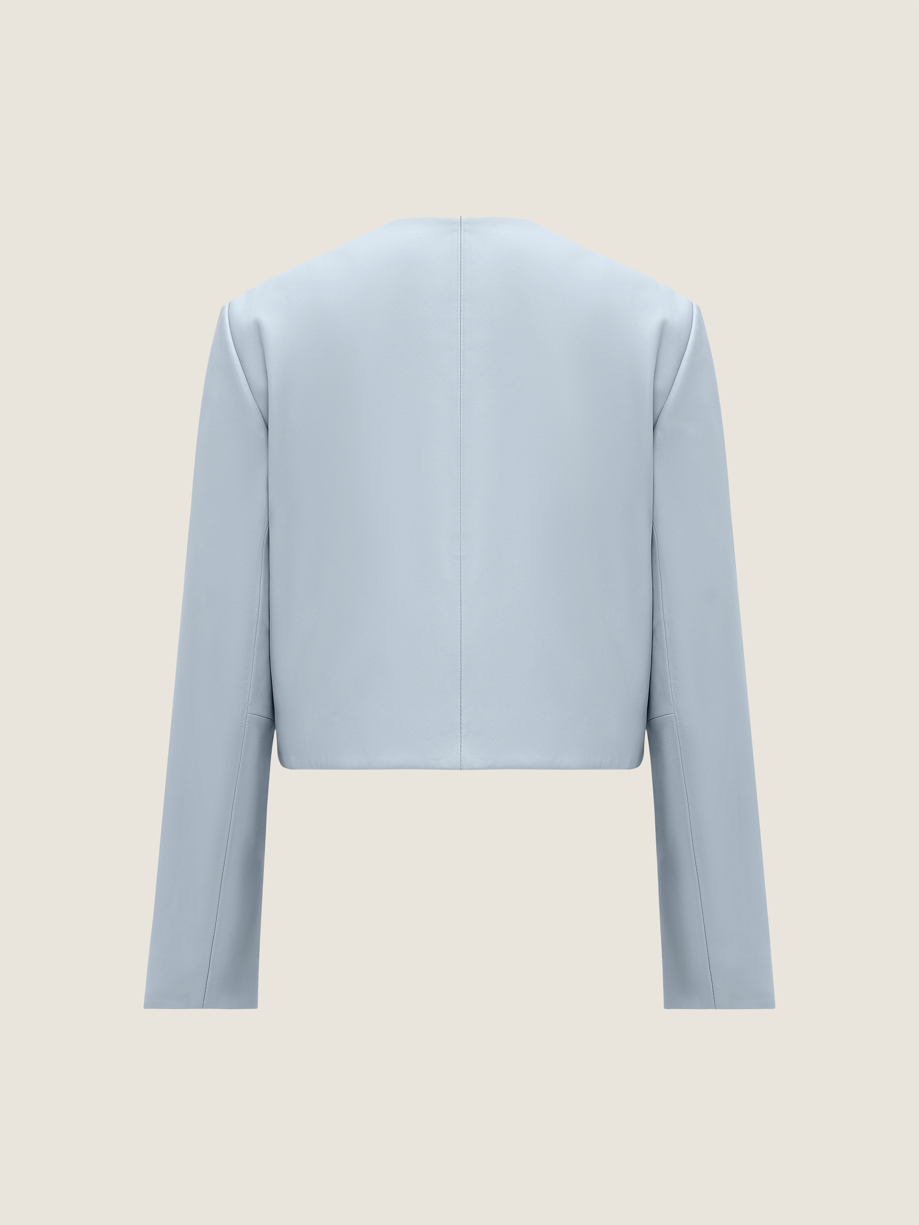 Celeste Lambskin Cropped Jacket M31N