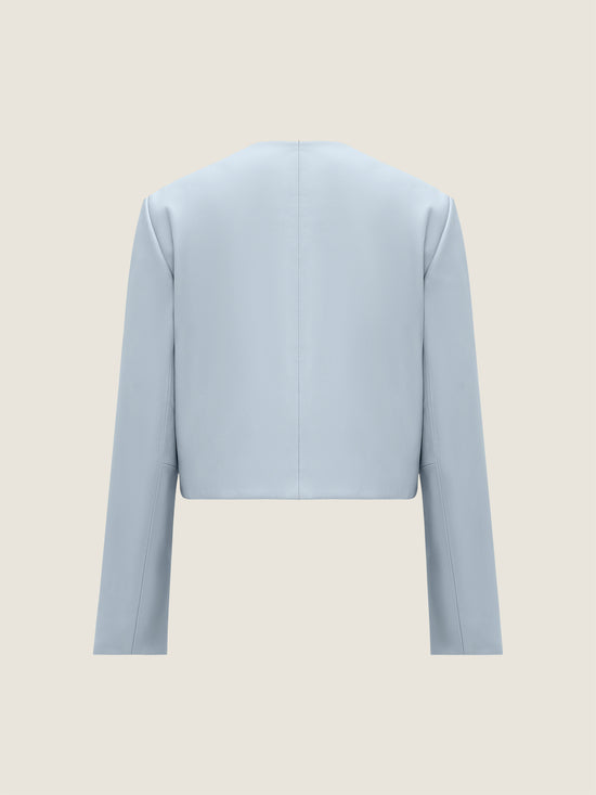 Celeste Lambskin Cropped Jacket M31N