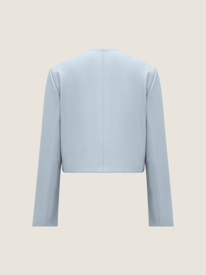 Celeste Lambskin Cropped Jacket M31N