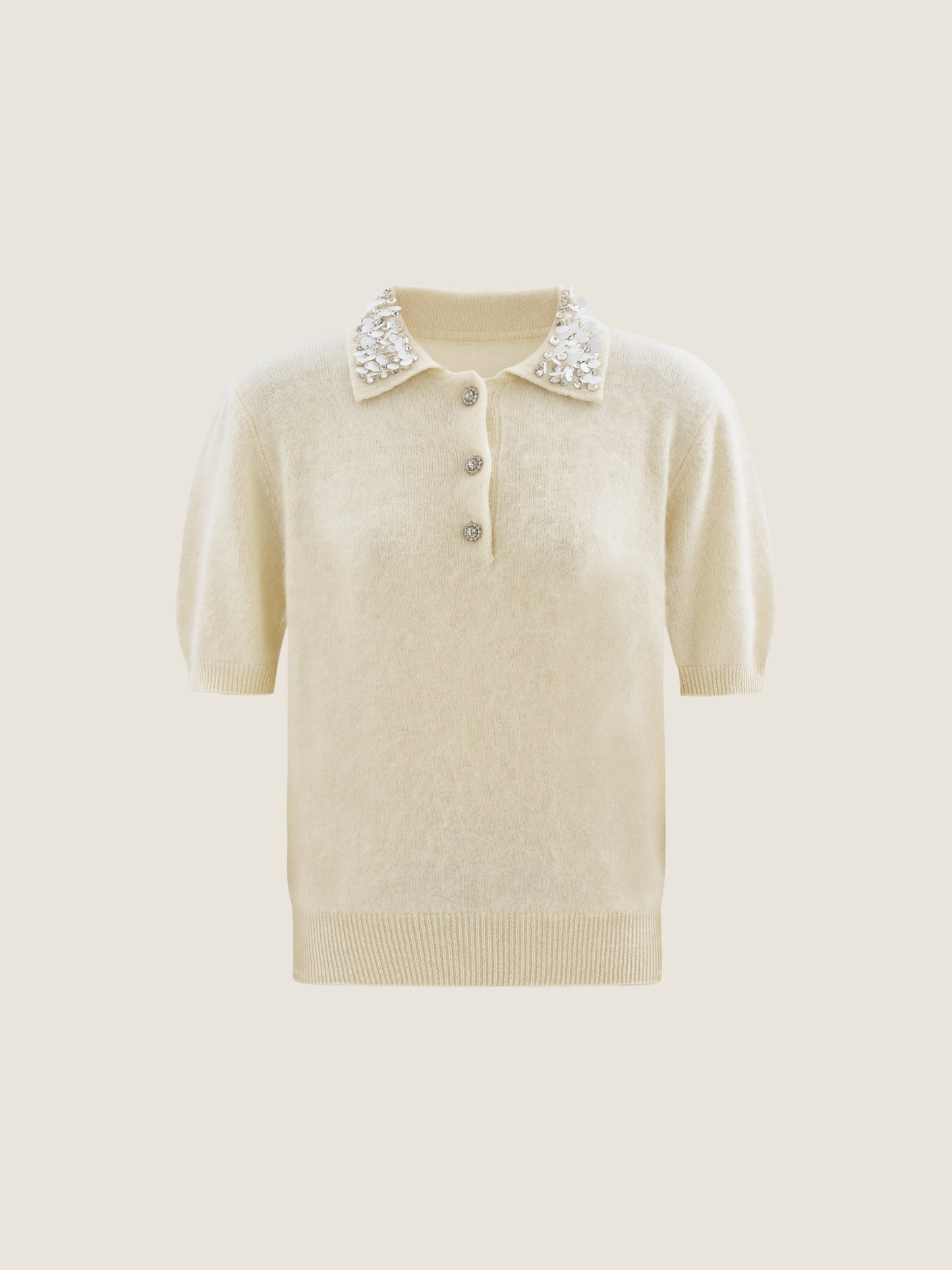 Cashmere-Wool Polo M31N