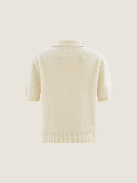 Cashmere-Wool Polo M31N