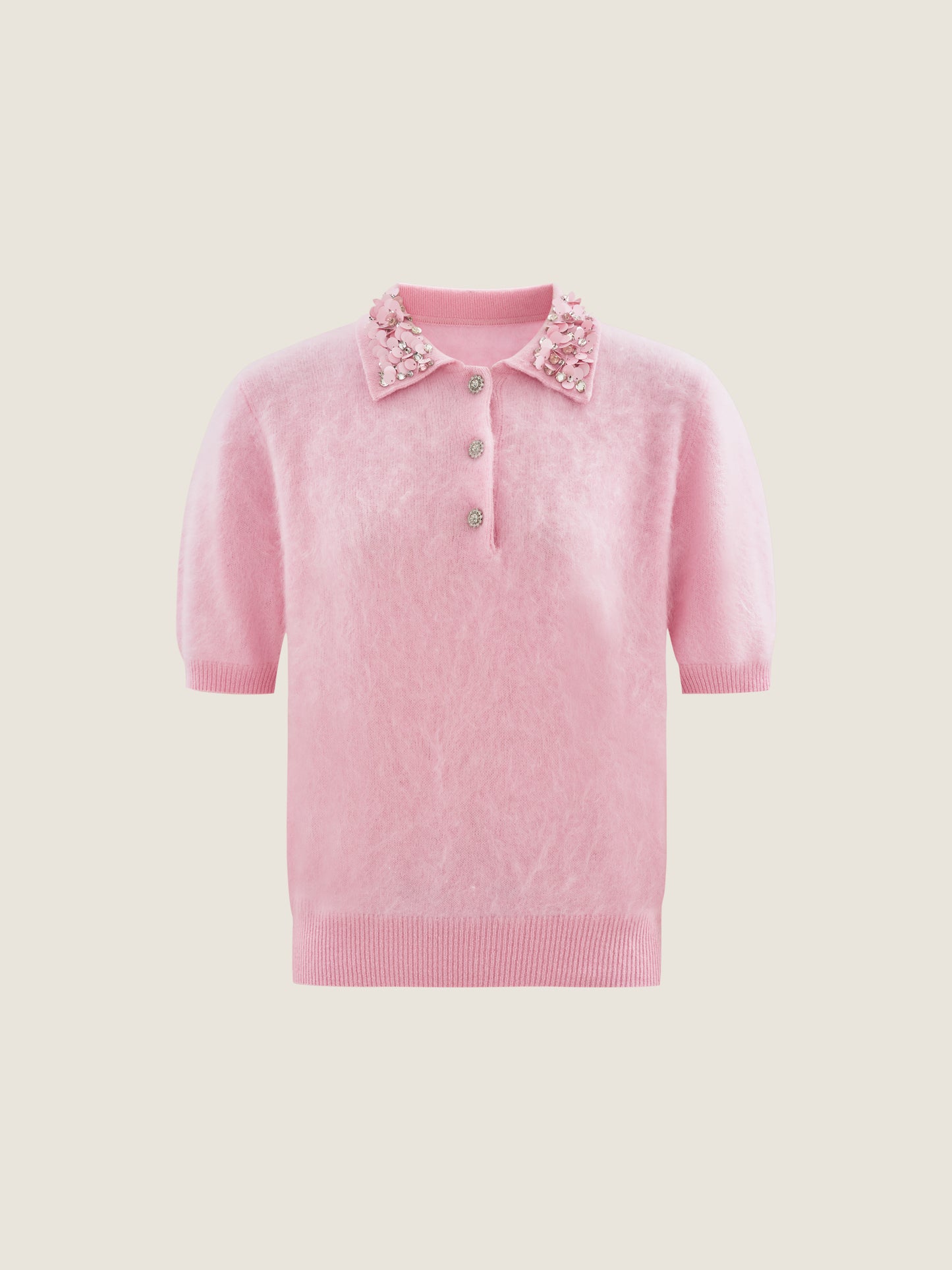 Cashmere-Wool Polo M31N