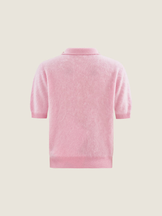 Cashmere-Wool Polo M31N