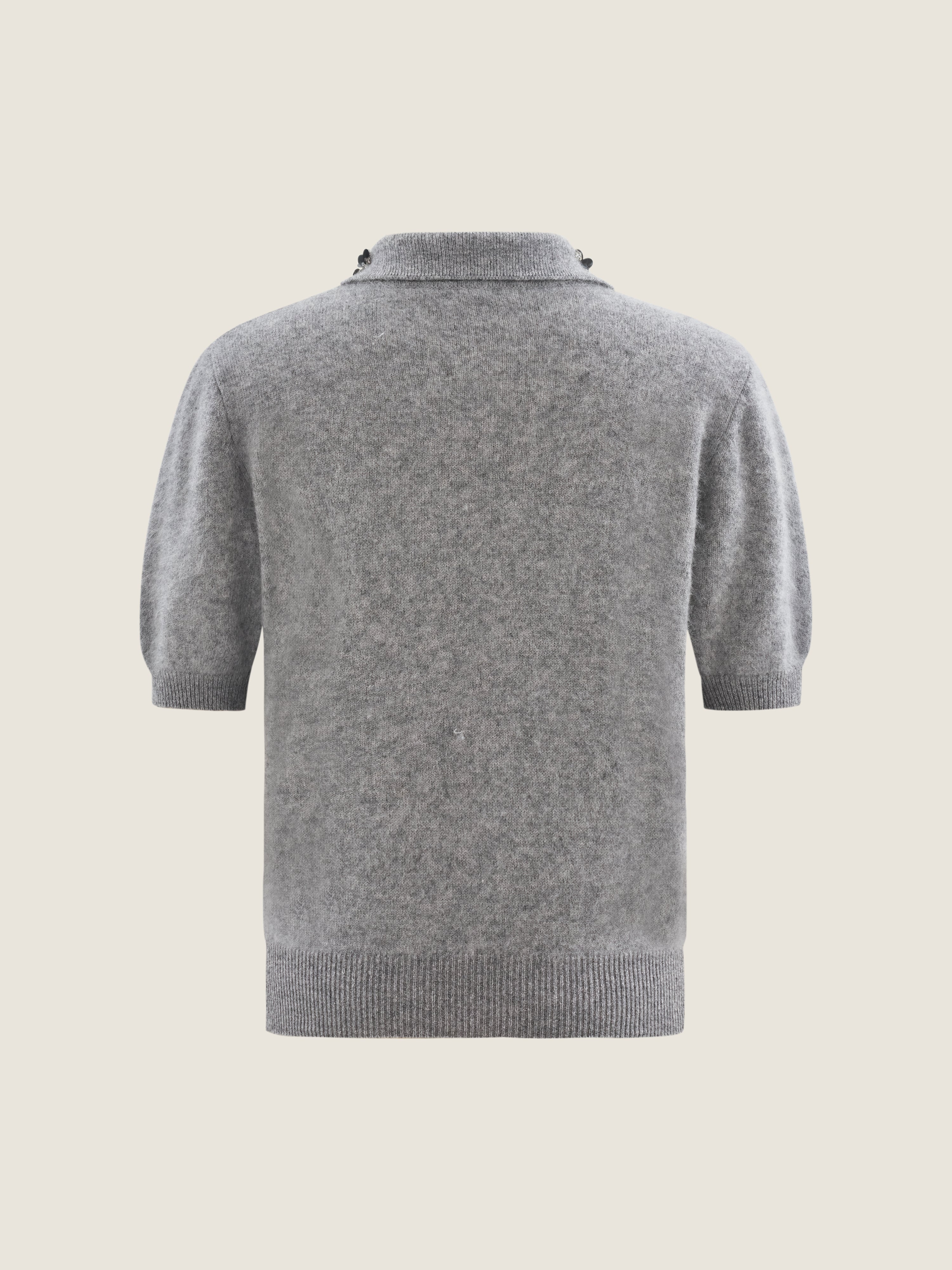 Cashmere-Wool Polo M31N