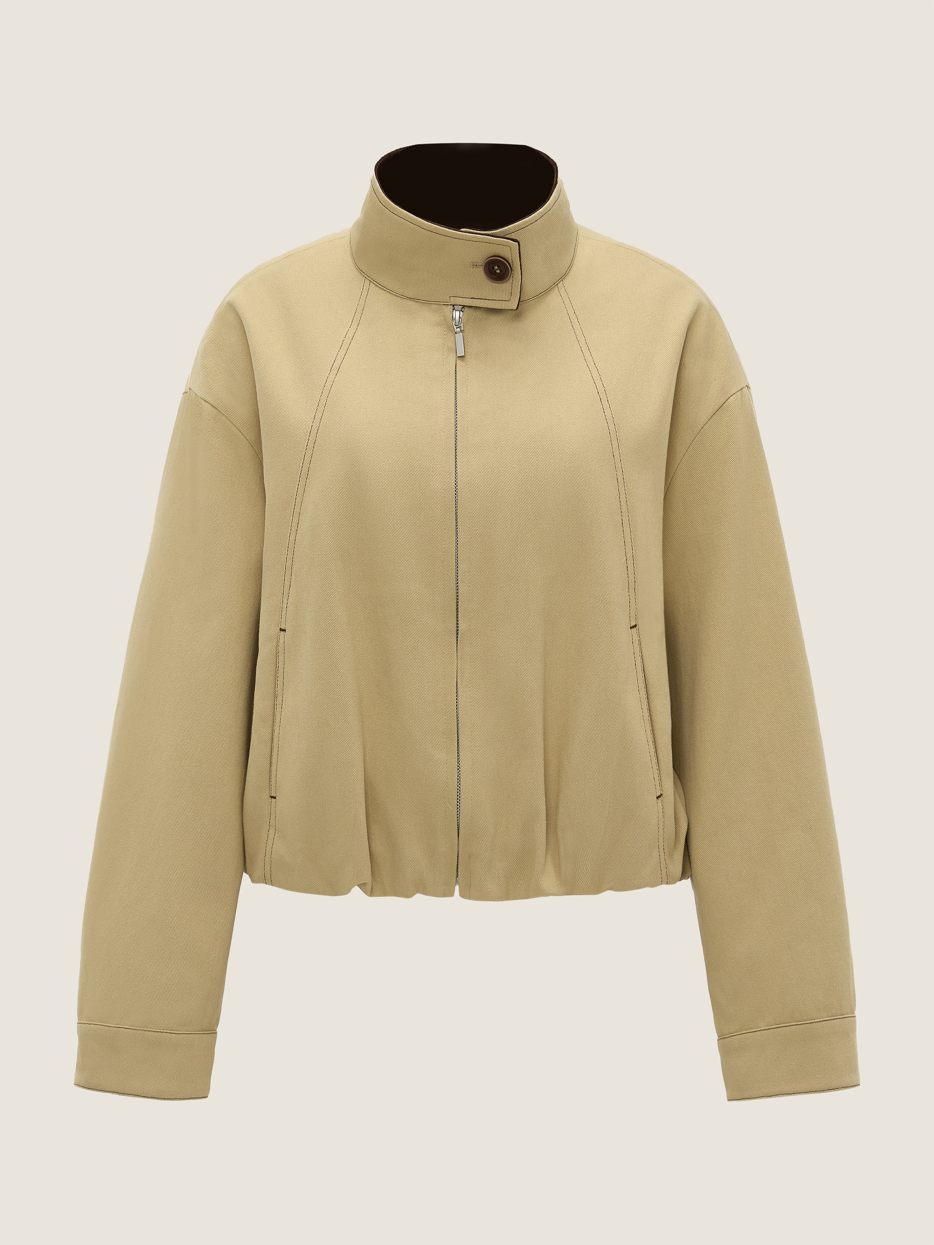 Stand-Collar Zip jacket M31N