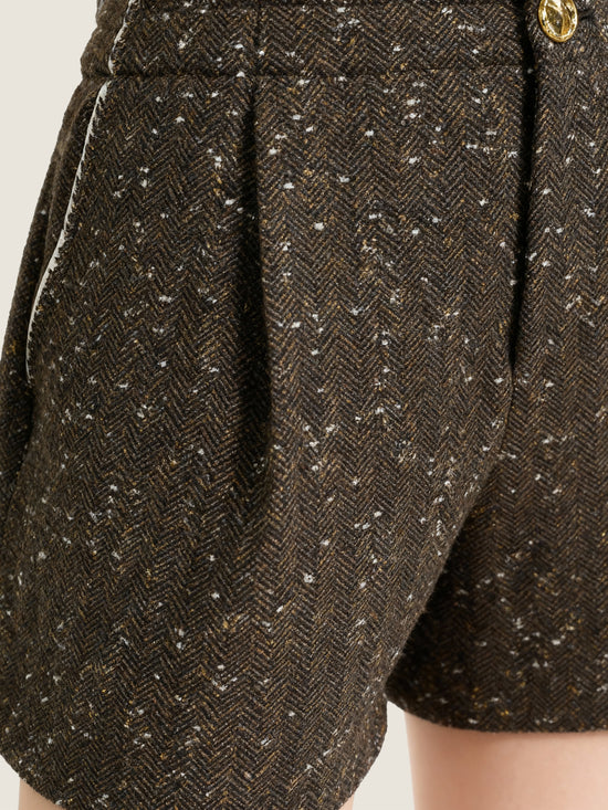 Mélange Trimmed Tailoring Set M31N