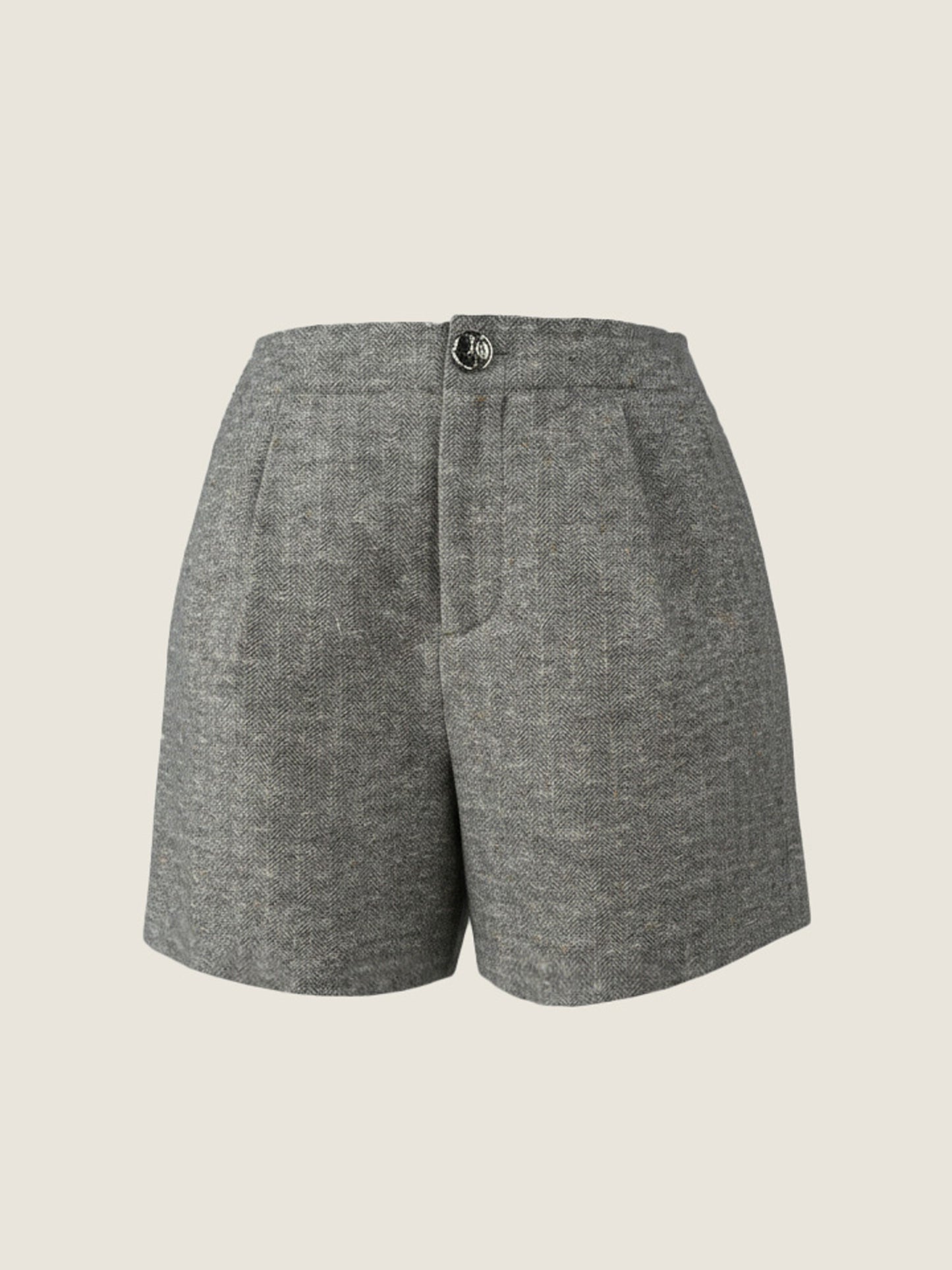 Mélange Trimmed Tailored Shorts M31N