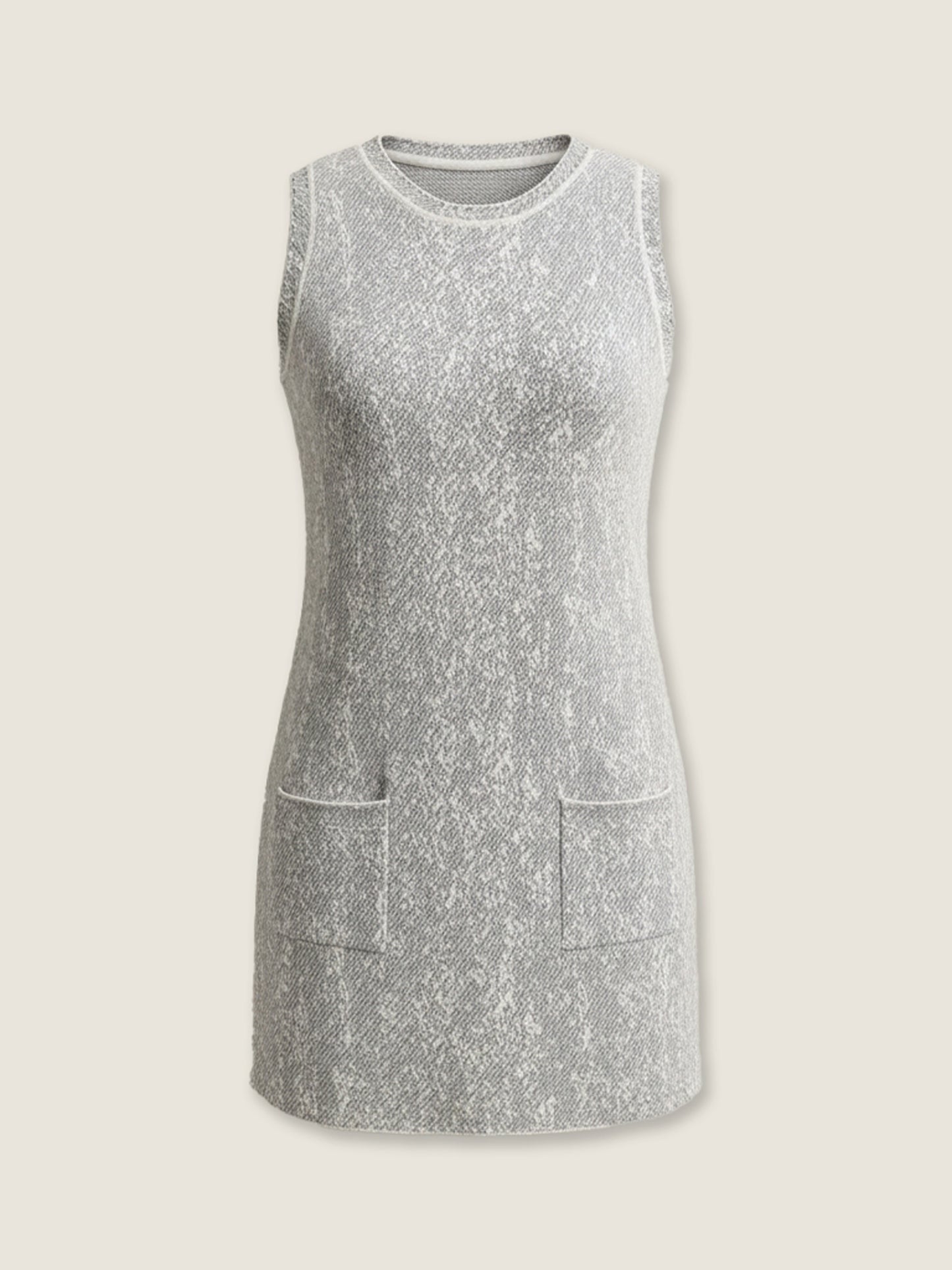 Jacquard Wool Jacket and Dress Set M31N