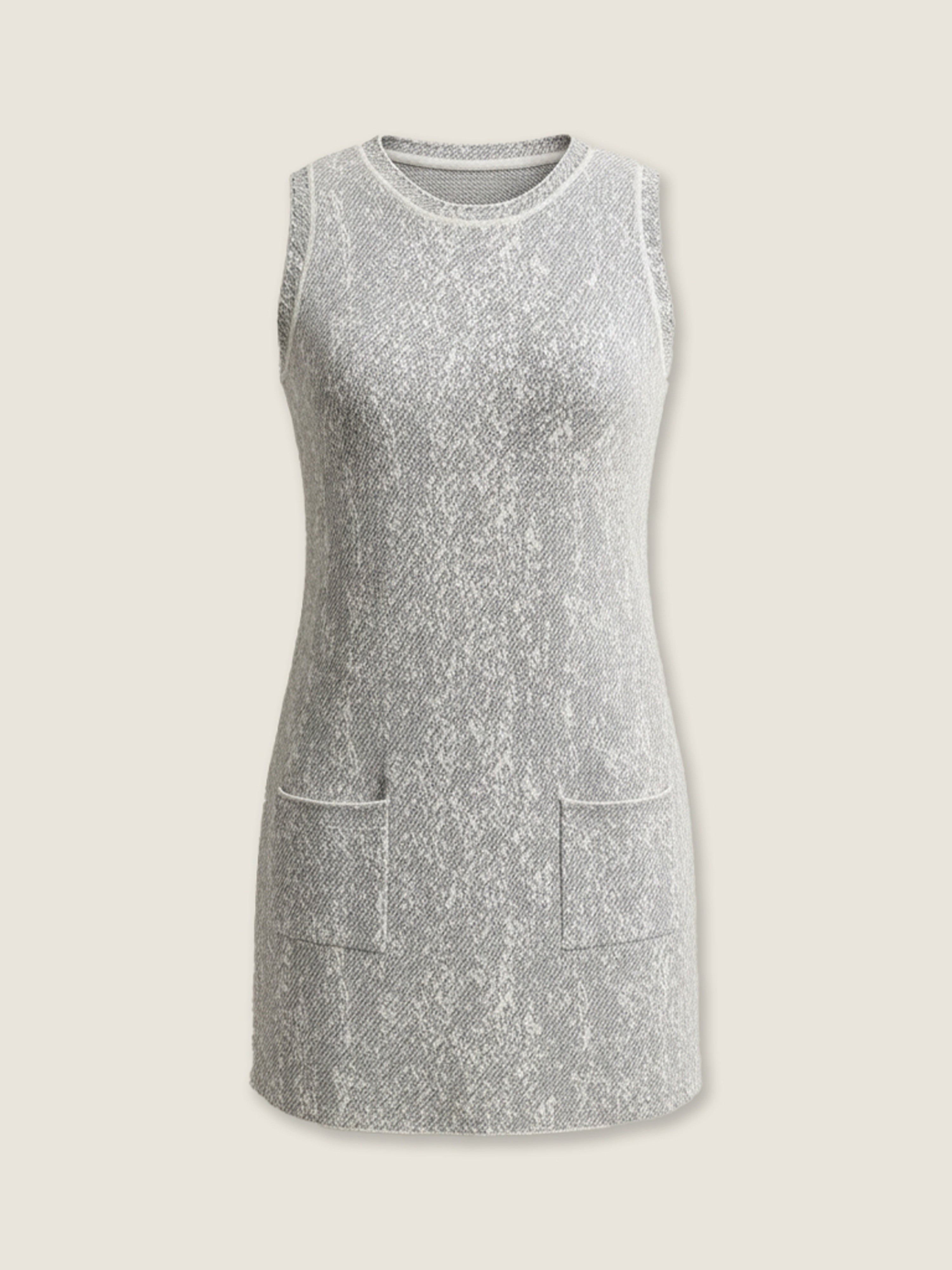 Jacquard Wool Jacket and Dress Set M31N