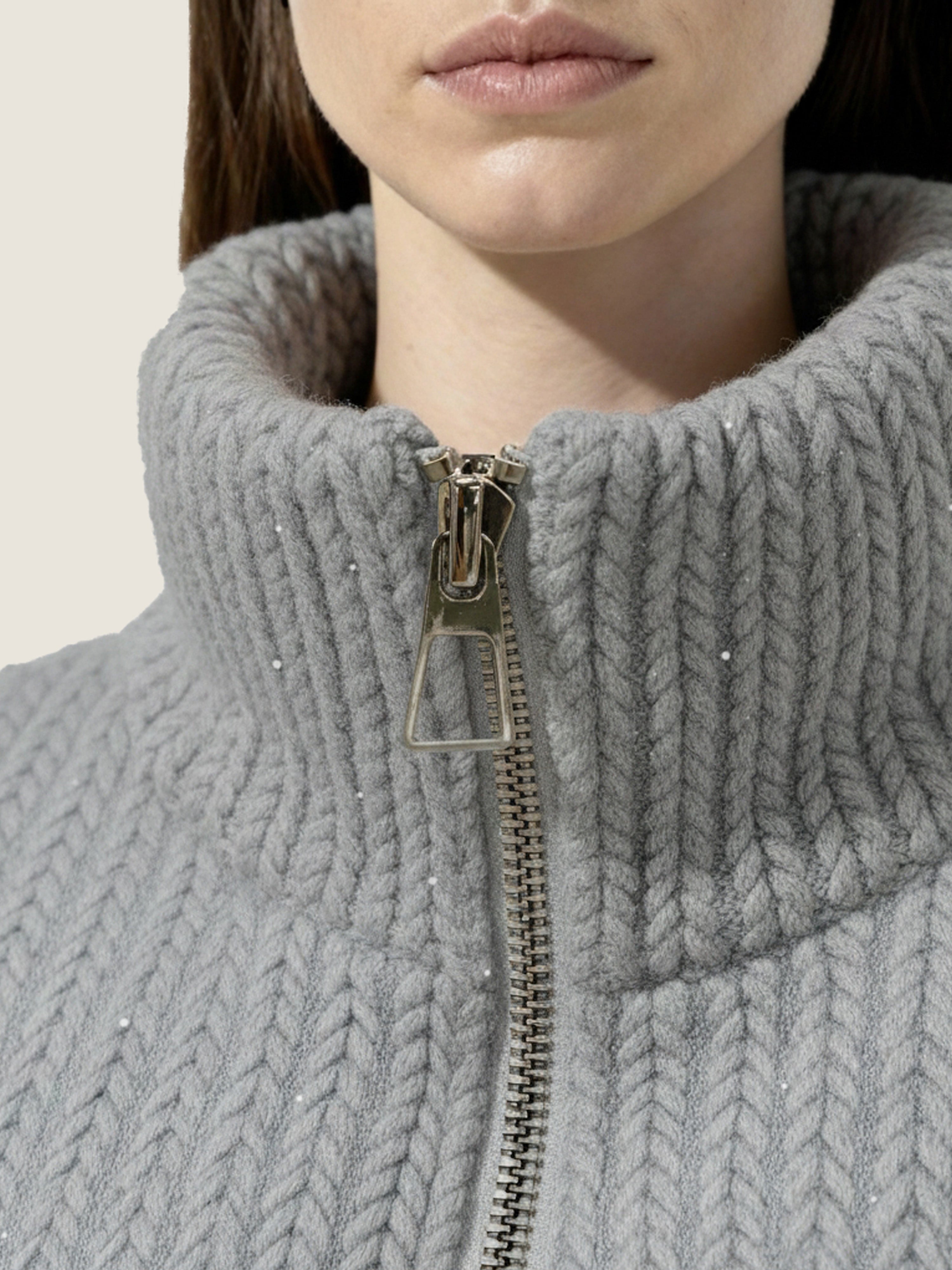 Frost Blue Chevron Down Jacket