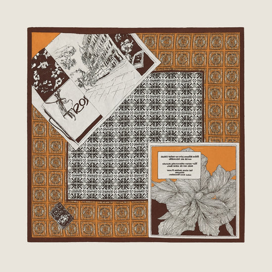 Reversible Monogram Scarf HA6013