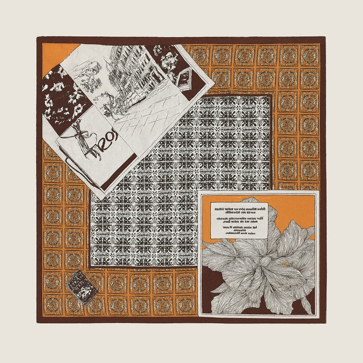 Reversible Monogram Scarf HA6013