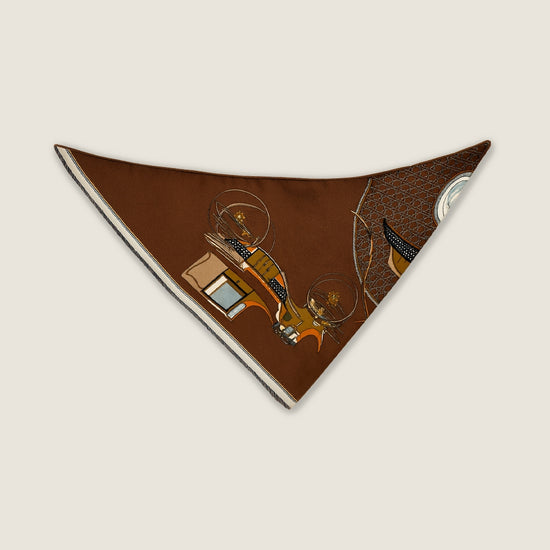 Equestrian Print Scarf HA6014