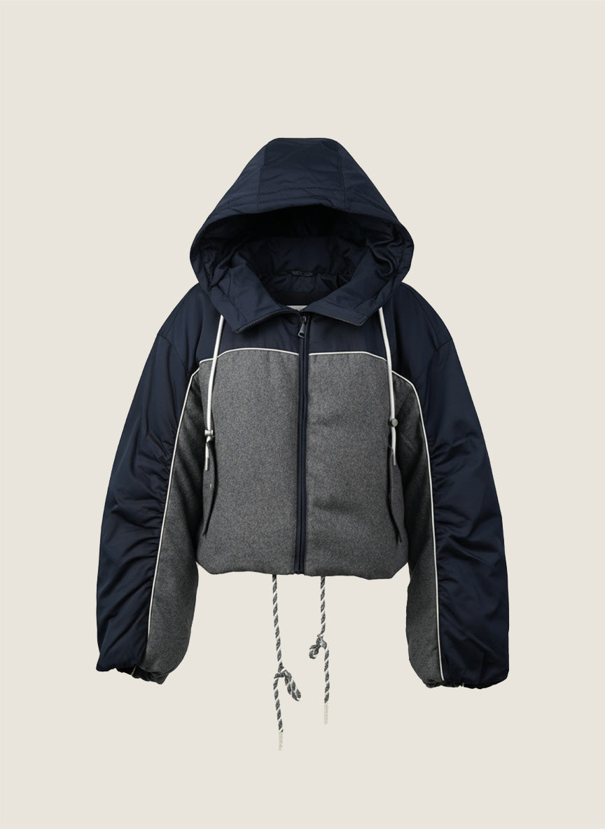 Two-Tone Down Jacket M31N