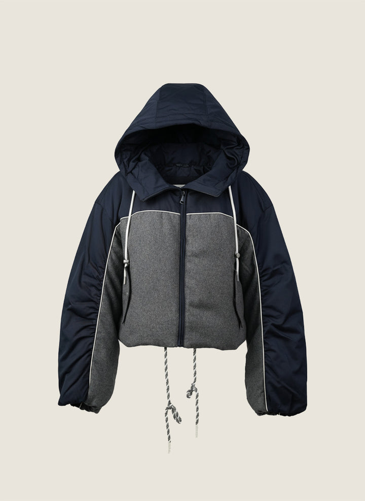 Two-Tone Down Jacket M31N