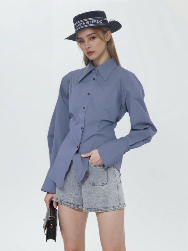 Sculpted Silhouette Shirt A10065
