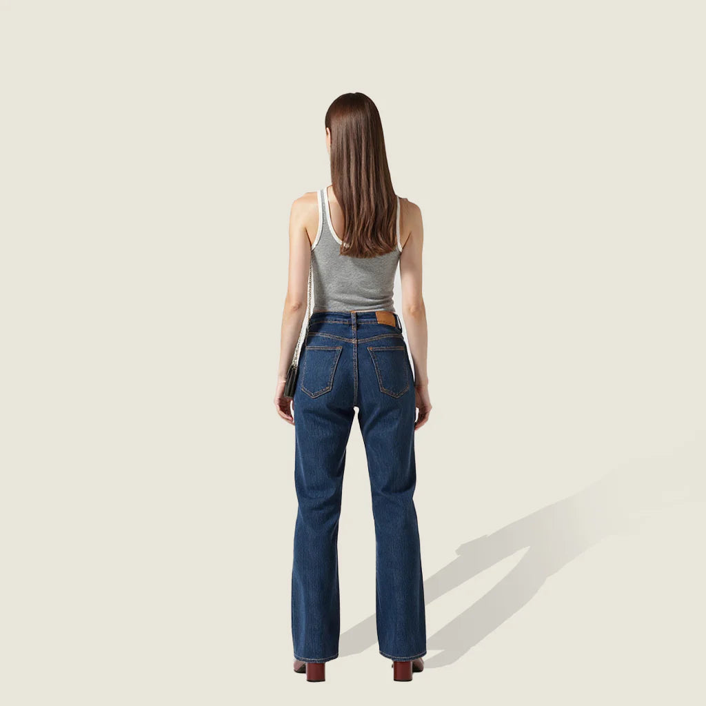 Contrast-Trim Tank Top A10082