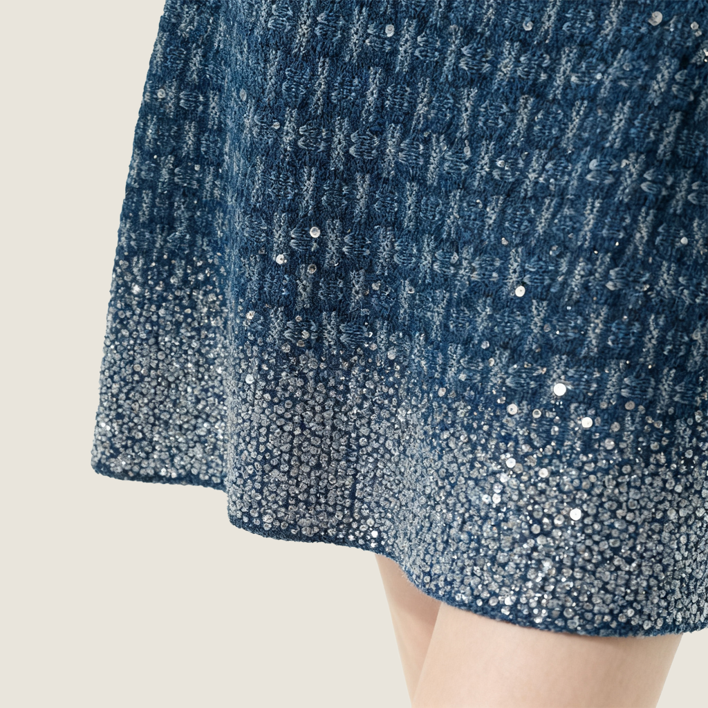 Ombre Tweed Two Piece Set A10431
