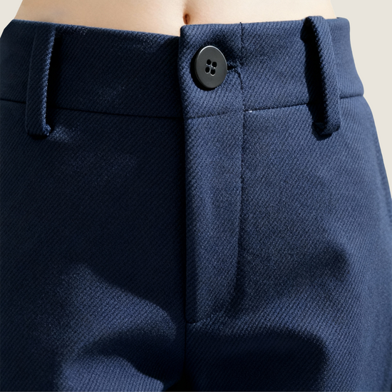 Structured Cropped Trousers M31N