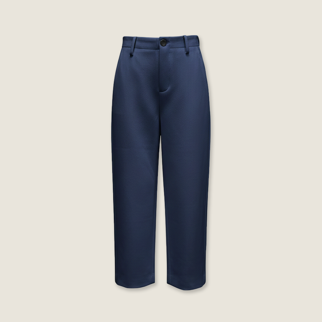 Structured Cropped Trousers M31N