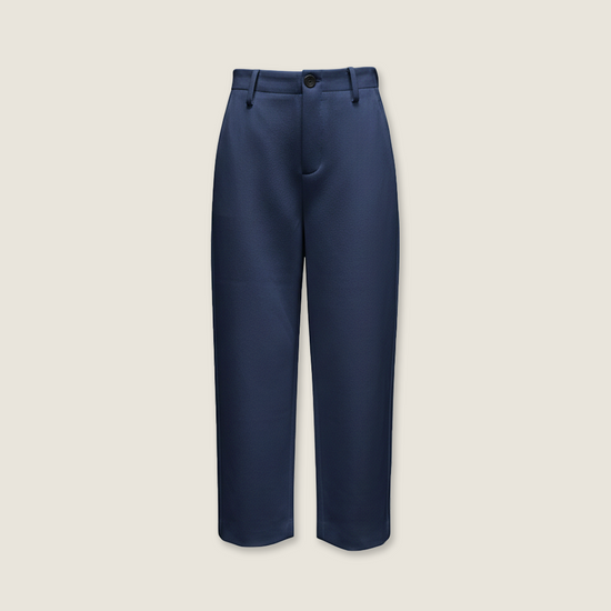 Structured Cropped Trousers M31N