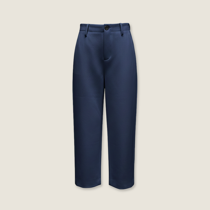 Structured Cropped Trousers M31N