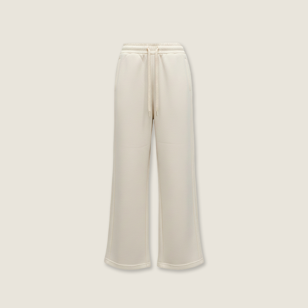 Structured Drawstring Wide-Leg Pants M31N