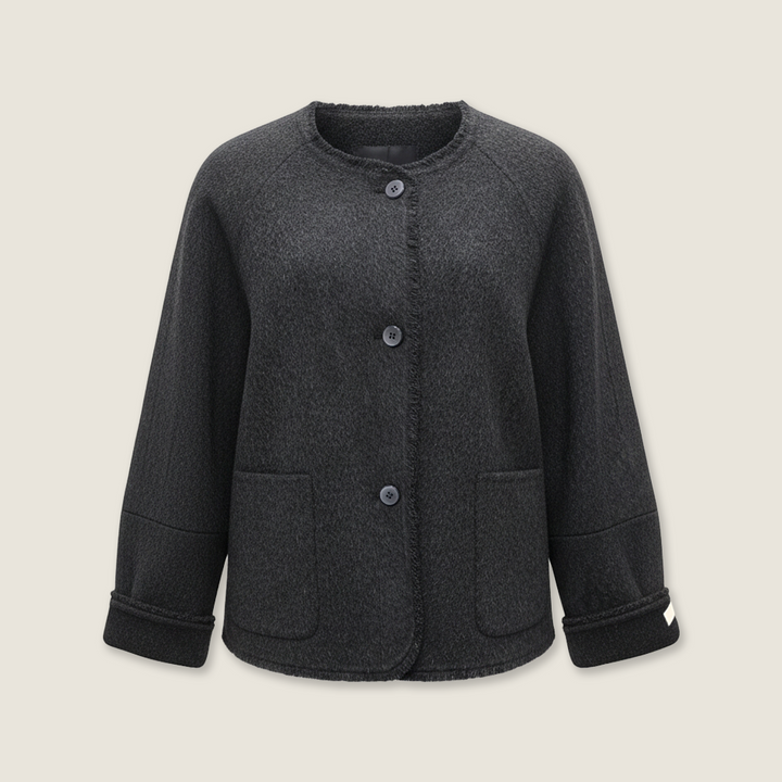 Pure Wool Cropped Jacket M31N