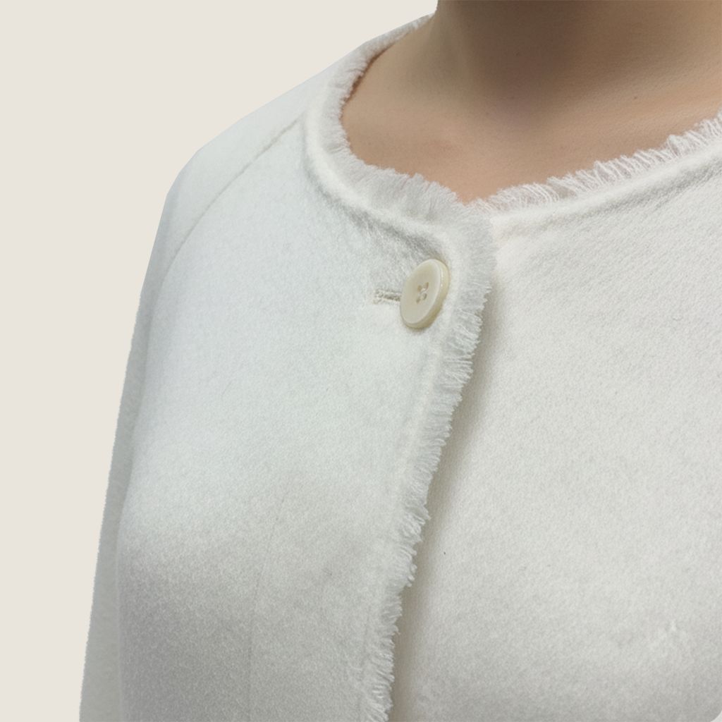 Pure Wool Cropped Jacket M31N