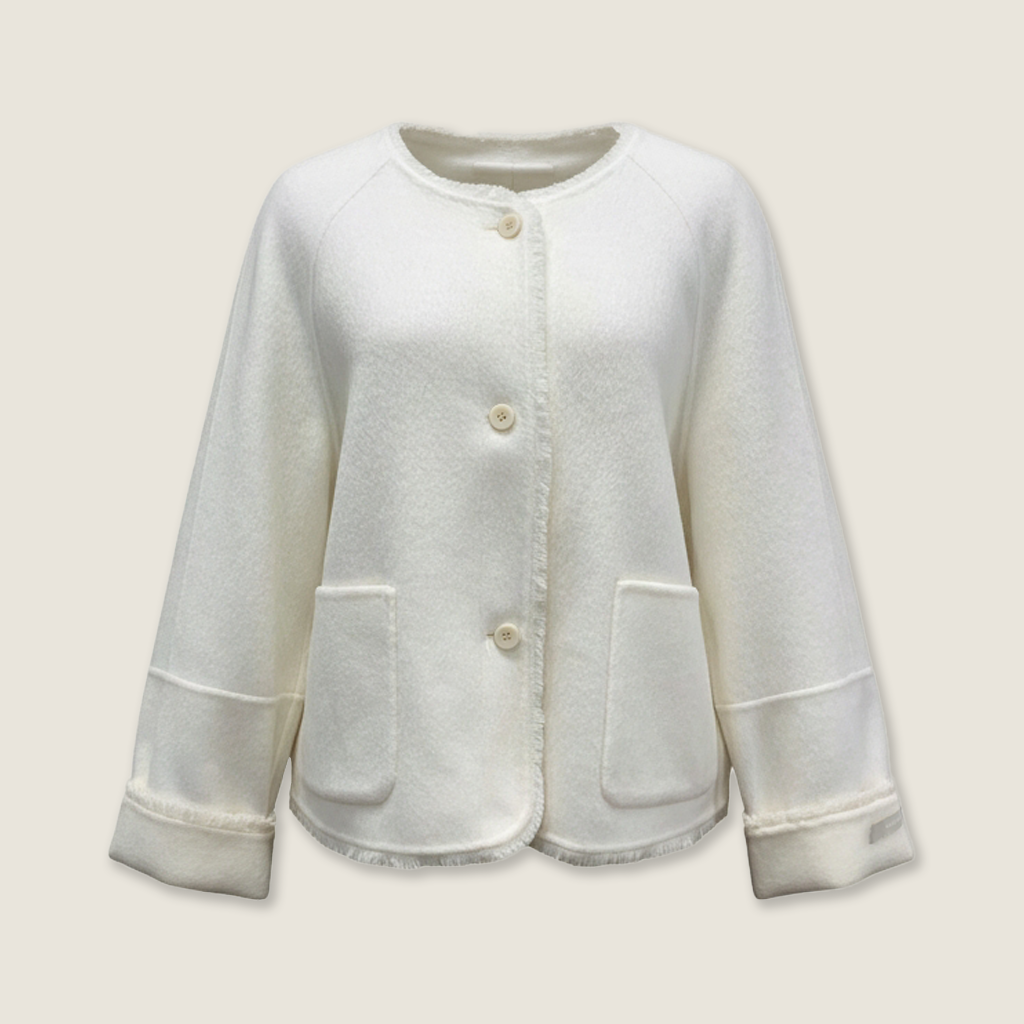 Pure Wool Cropped Jacket M31N