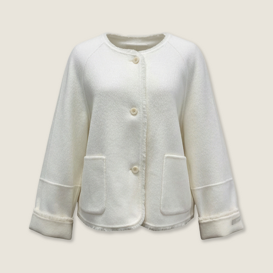 Pure Wool Cropped Jacket M31N