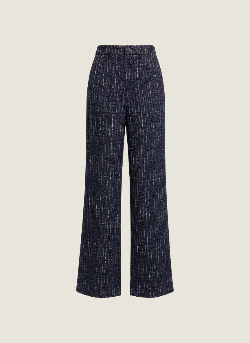 Metallic Navy Tweed Set M31N