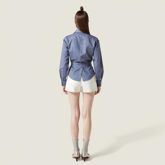 Sculpted Silhouette Shirt A10065